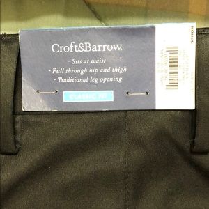 croft & barrow Pants - Men’s Black Dress Pants *NEW* croft & barrow Pants - Men’s Black Dress Pants *NEW*